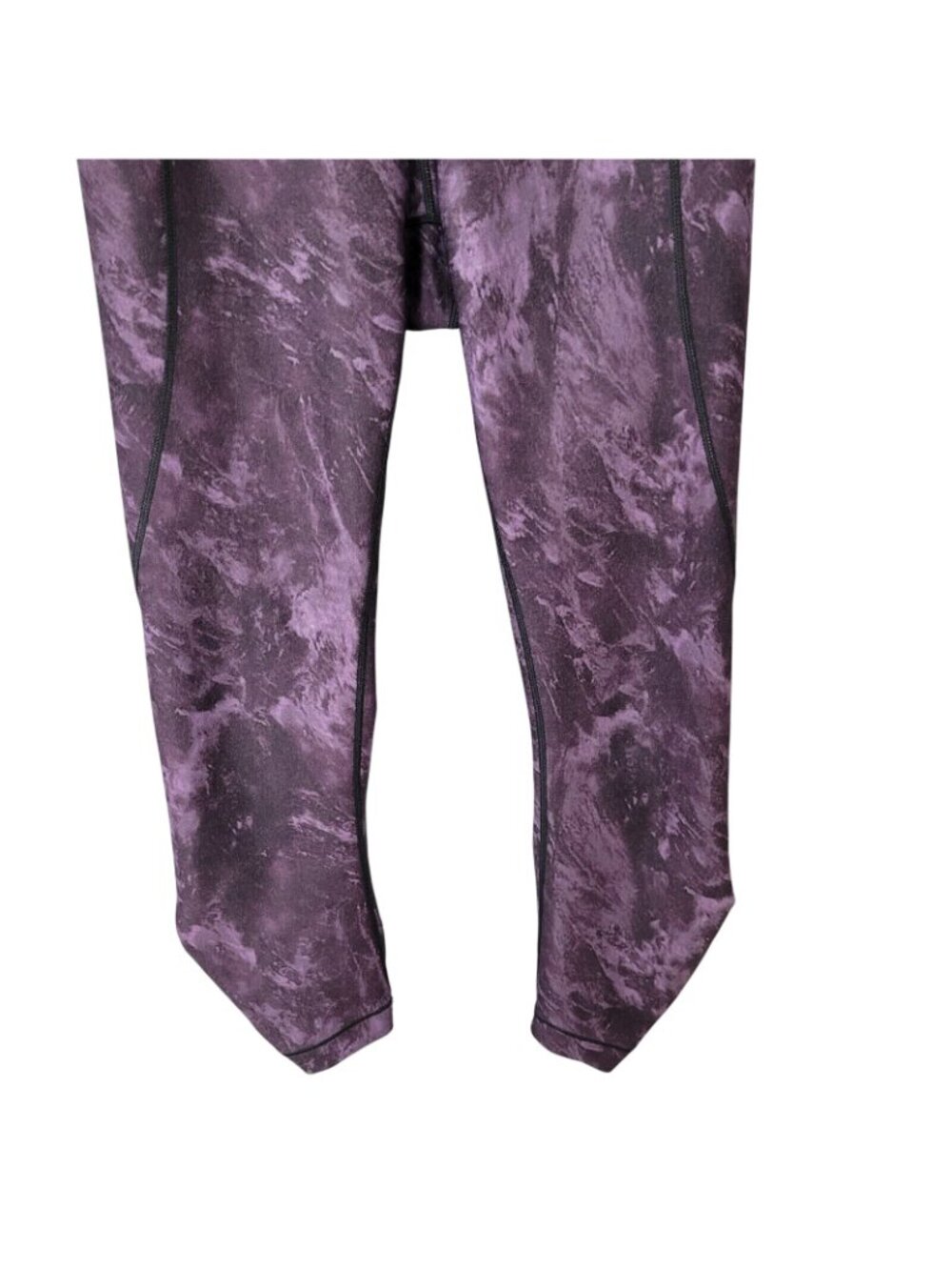 Calia by Carrie Underwood Leggings Womens Size XS Purple Rouched Cropped Workout - Picture 4 of 7